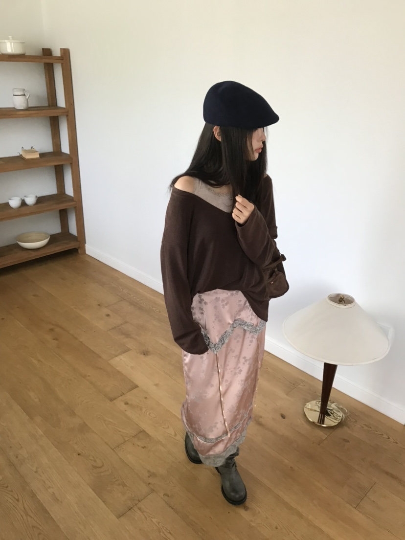 LOVE PULL韓國直郵女士新品熱賣休閑時尚人氣真品推薦長裙LOVE PULL長裙