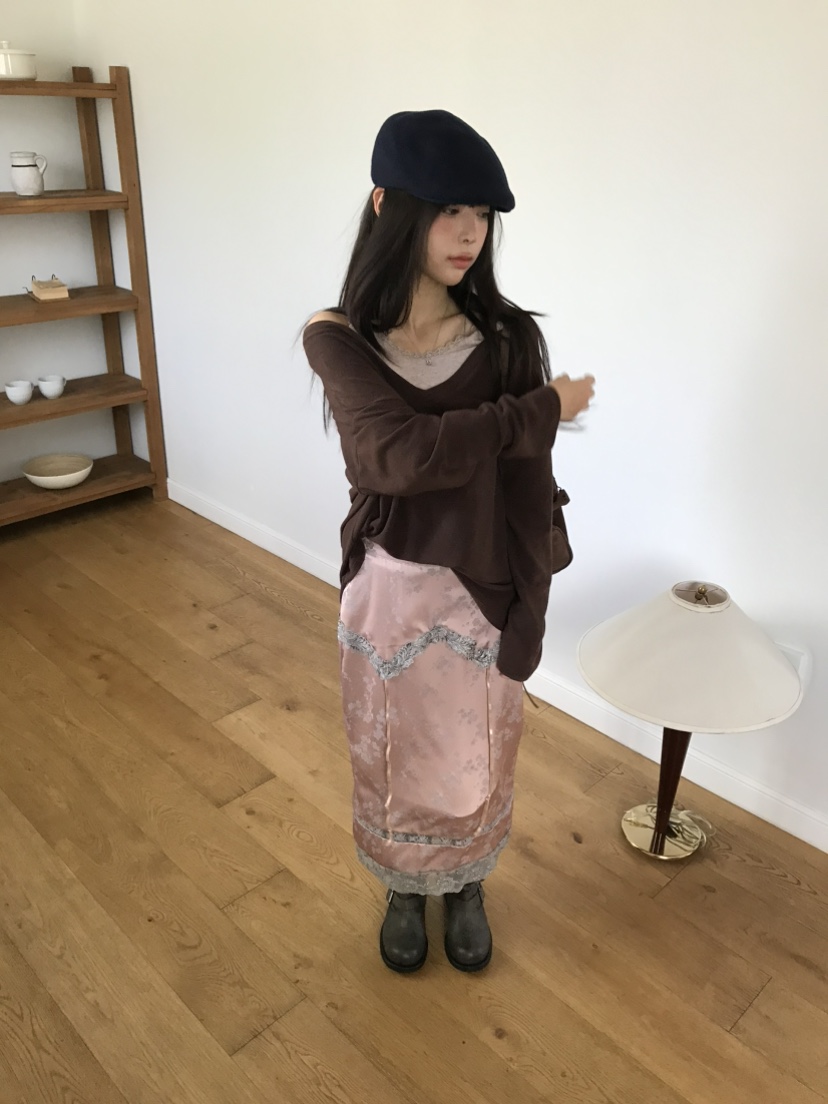 LOVE PULL韓國直郵女士新品熱賣休閑時尚人氣真品推薦長裙LOVE PULL長裙