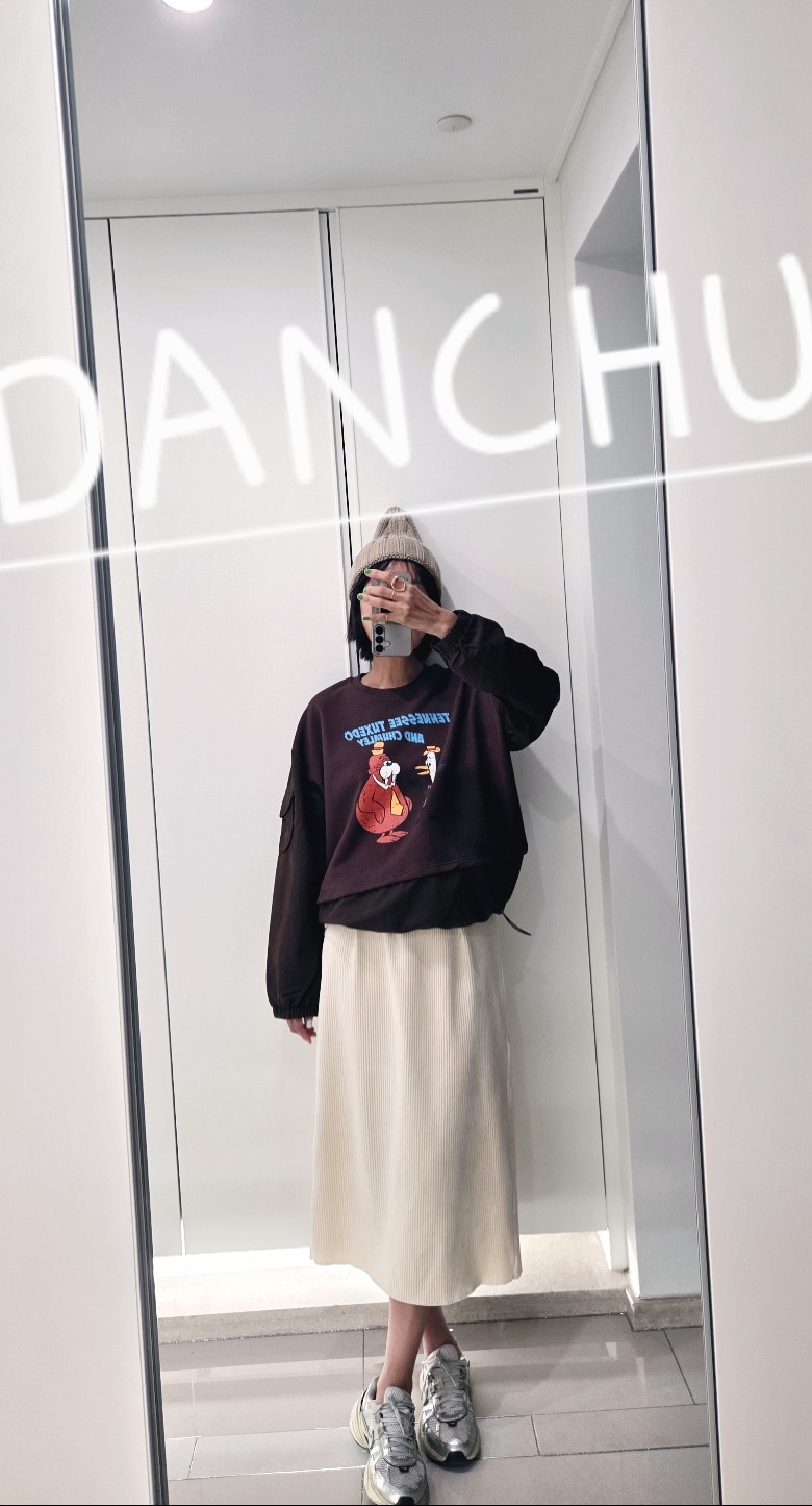 DANCHU東大門代購女裝新款熱賣時尚人氣休閑半身裙中短裙DANCHU半身裙/中短裙