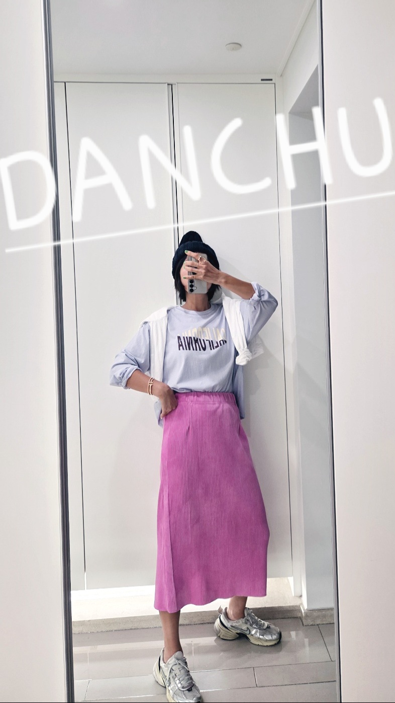 DANCHU東大門代購女裝新款熱賣時尚人氣休閑半身裙中短裙DANCHU半身裙/中短裙