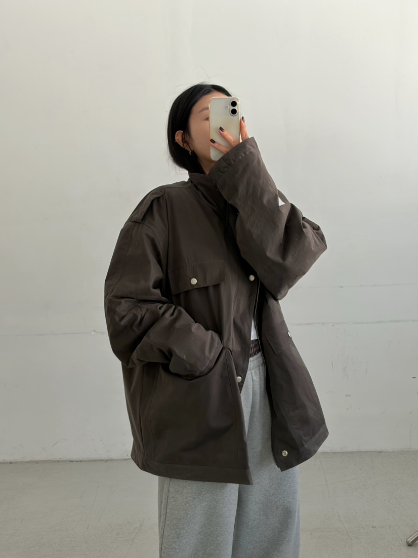 BYRING韓國直郵女裝新款推薦熱賣人氣真品休閑時尚夾克加厚BYRING夾克