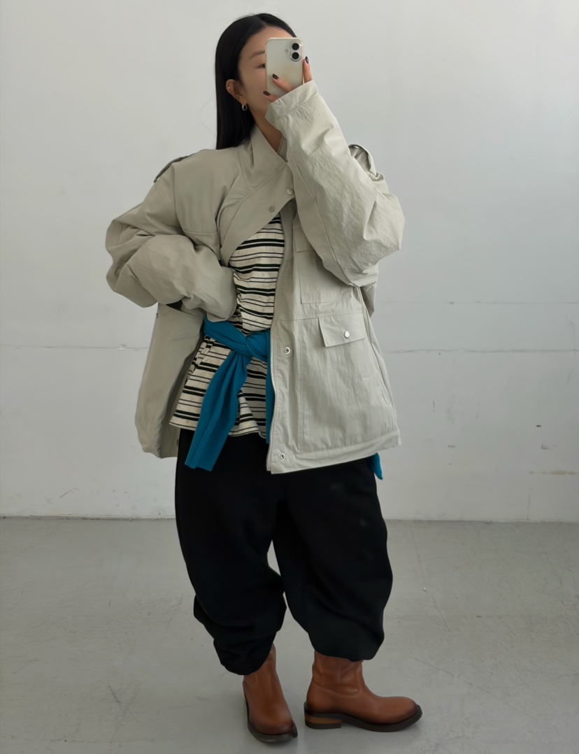 BYRING韓國直郵女裝新款推薦熱賣人氣真品休閑時尚夾克加厚BYRING夾克