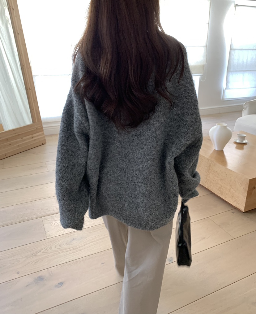 NOTICE韓國直郵女裝新品熱賣休閑推薦時尚人氣針織衫寬松NOTICE針織衫