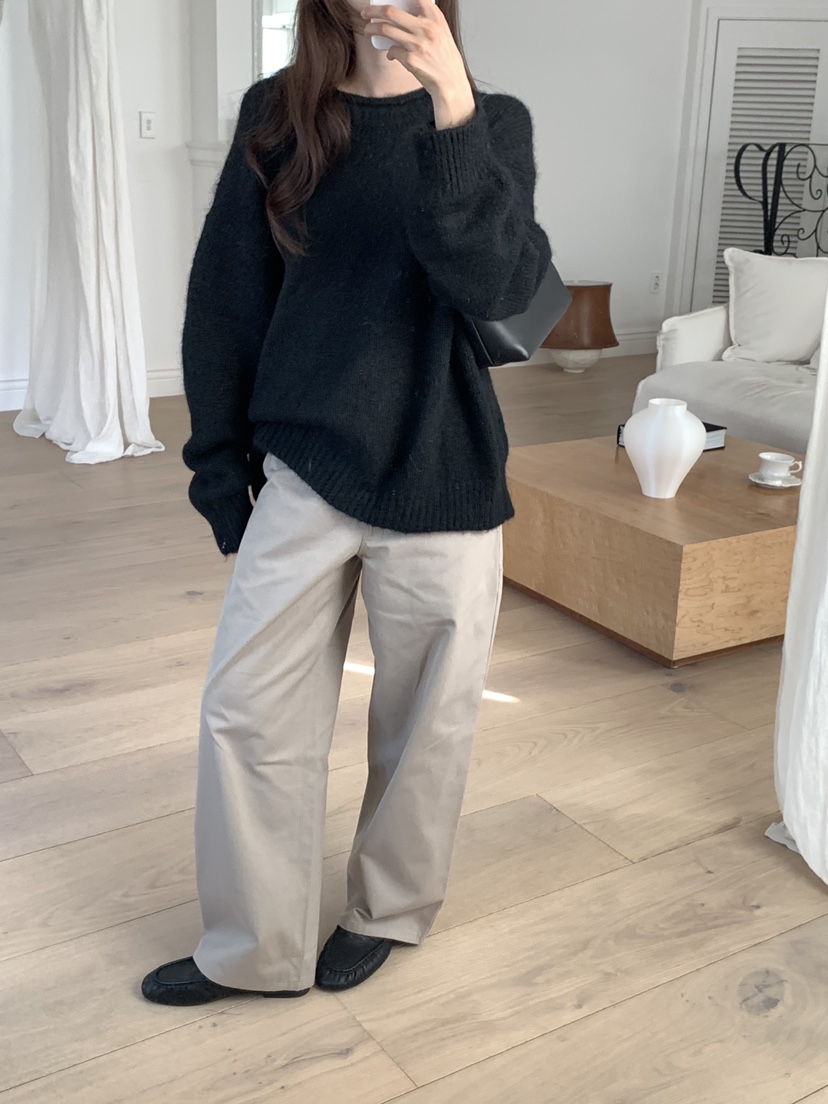 NOTICE韓國直郵女裝新品熱賣休閑推薦時尚人氣針織衫寬松NOTICE針織衫
