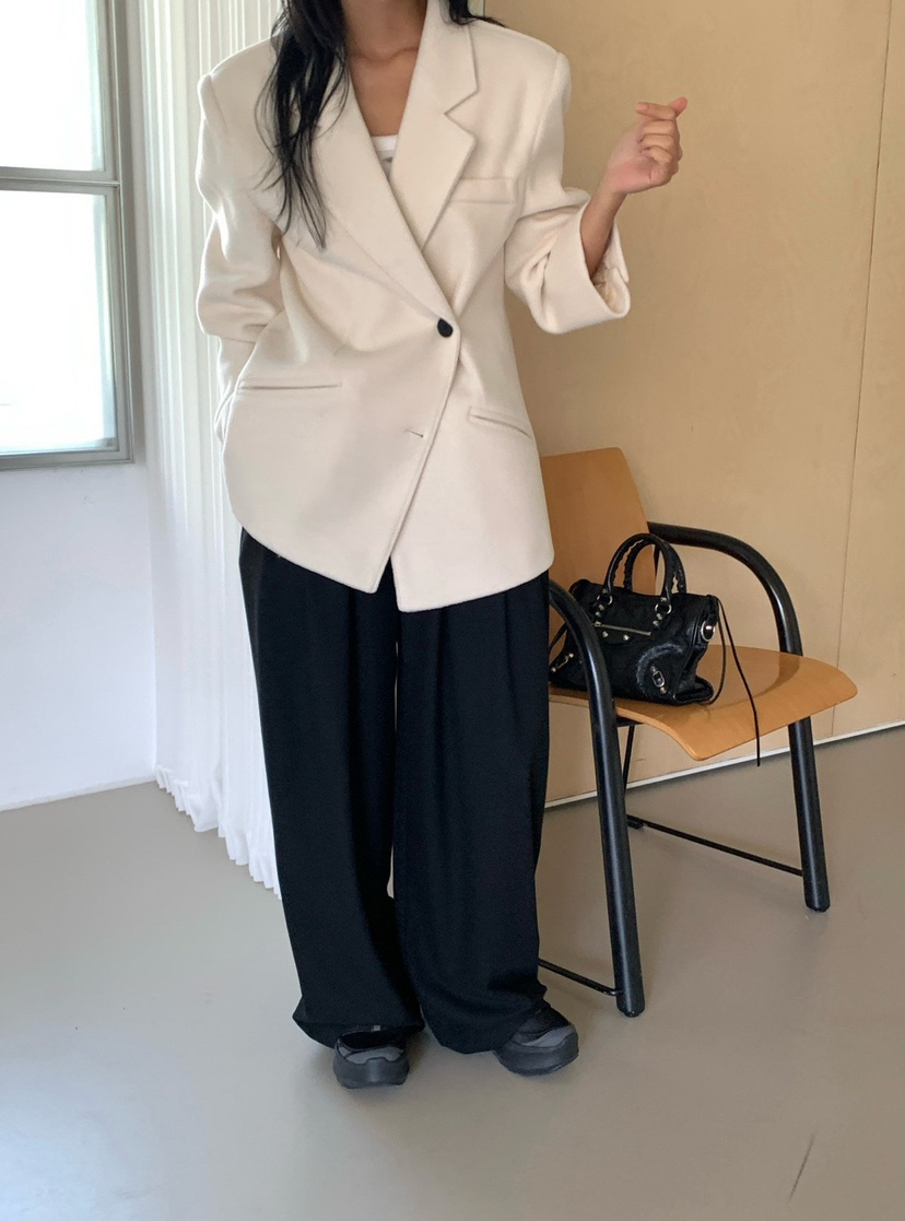 REVE CITE-L韓國直郵女士新款人氣推薦休閑真品休閑褲褶裥REVE CITE-L休閑褲
