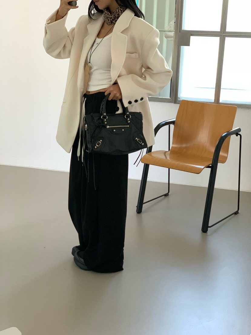REVE CITE-L韓國直郵女士新款人氣推薦休閑真品休閑褲褶裥REVE CITE-L休閑褲