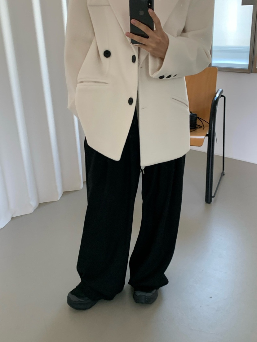 REVE CITE-L韓國直郵女士新款人氣推薦休閑真品休閑褲褶裥REVE CITE-L休閑褲