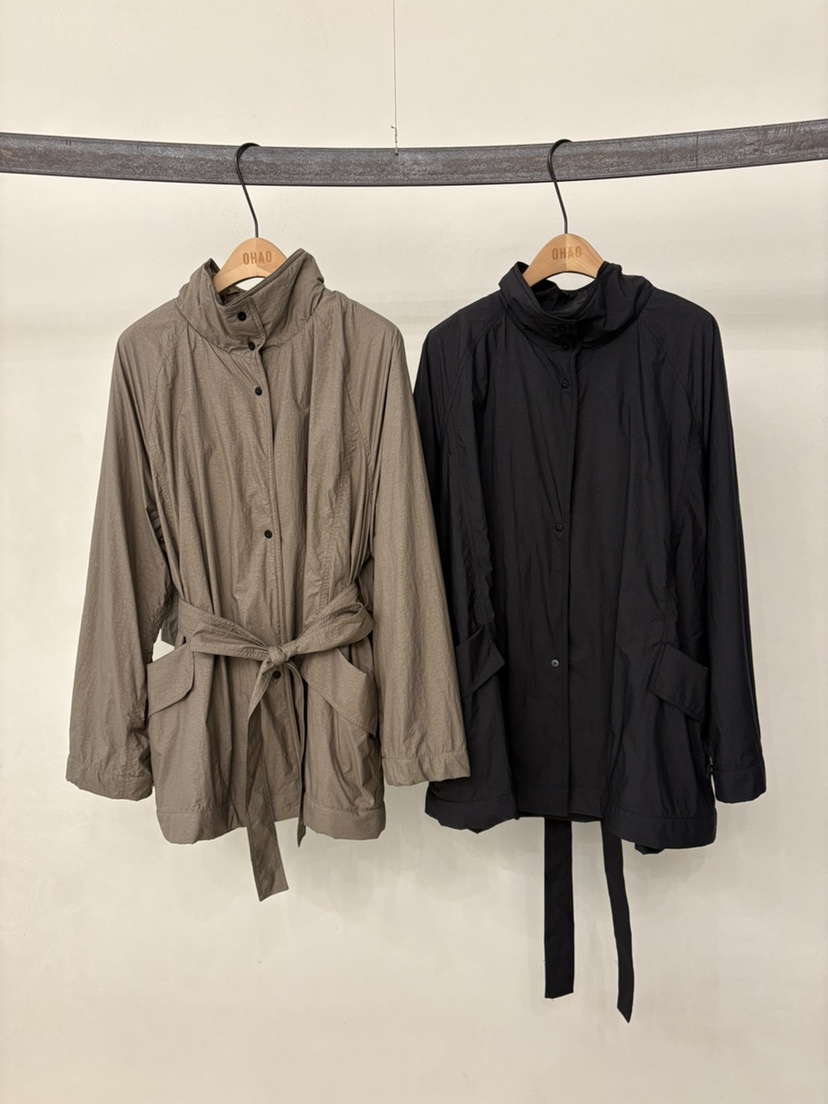 OHAO韓國直郵女裝新品人氣真品休閑時尚推薦熱賣夾克含腰帶OHAO/HA MONG夾克