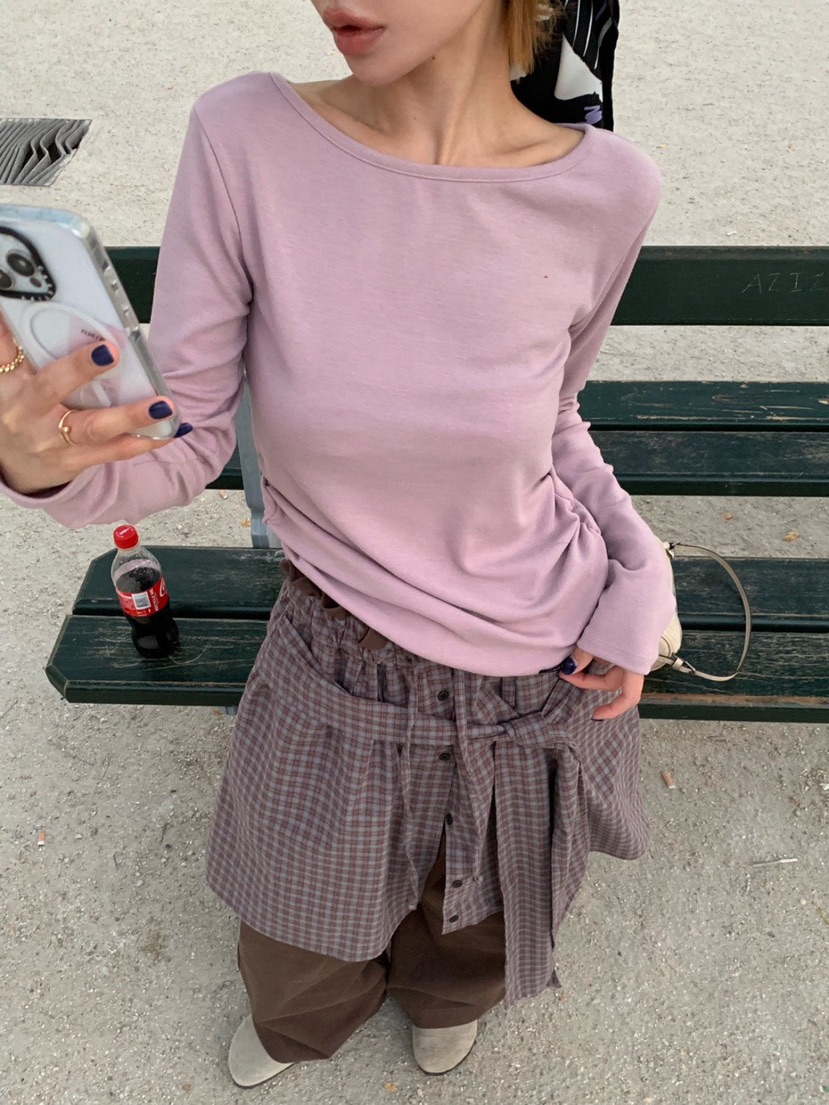 ZEROZERO東大門代購女士新品真品熱賣時尚休閑裙褲格子疊穿ZEROZERO裙褲圖色2