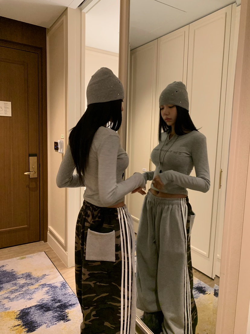 BADCALM東大門實拍女裝新款人氣時尚熱賣休閑真品推薦休閑褲BADCALM休閑褲