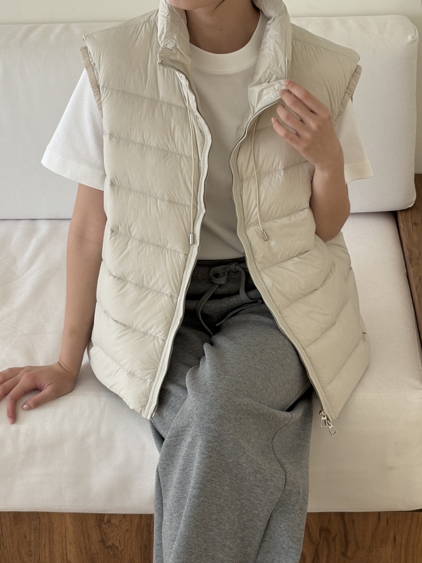 OHAO東大門直郵女裝新款推薦熱賣真品休閑人氣馬甲羽絨服OHAO/HA MONG馬甲圖色1