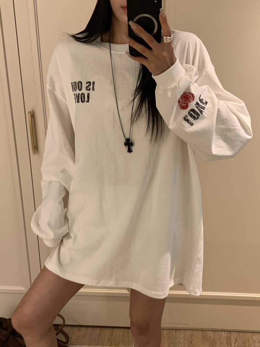 BADCALM東大門代購女裝新款真品時尚人氣推薦熱賣長袖T恤BADCALM長袖T恤圖色3