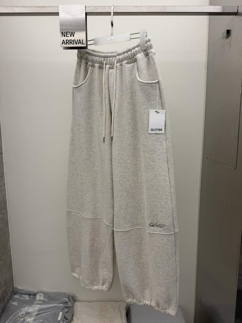 GLITTER東大門直郵女士新品熱賣真品推薦休閑時尚休閑褲加絨GLITTER休閑褲圖色2