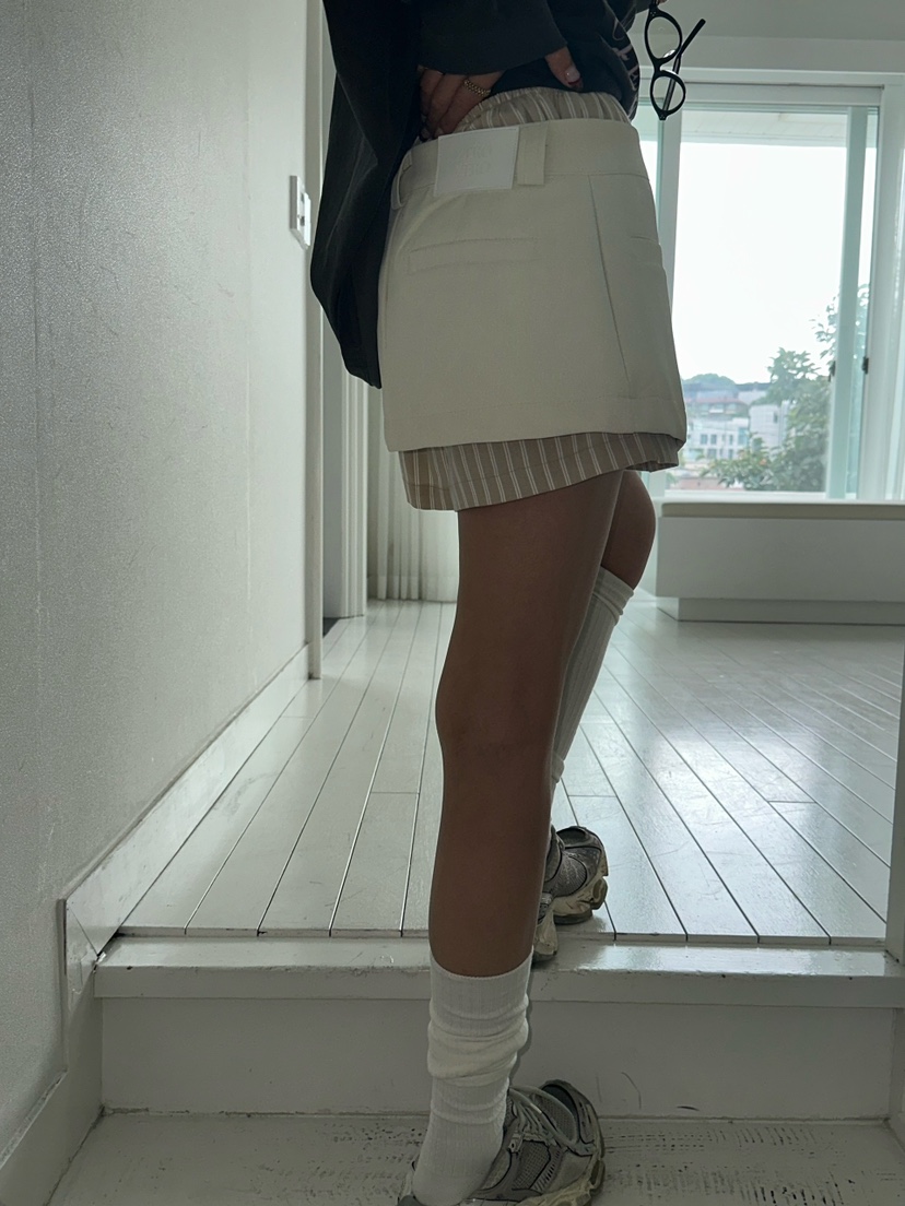 ZEROZERO東大門實拍女士新品熱賣推薦休閑時尚人氣裙褲雙層ZEROZERO裙褲