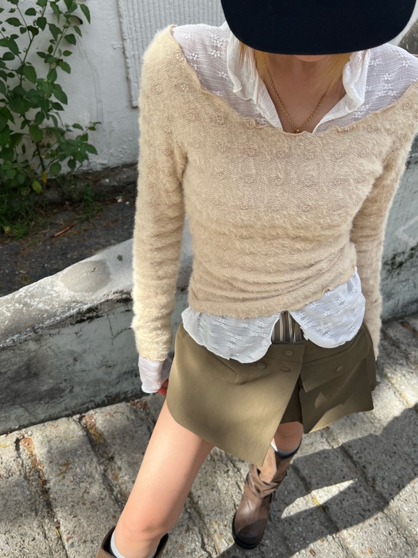ZEROZERO東大門實拍女士新品熱賣推薦休閑時尚人氣裙褲雙層ZEROZERO裙褲