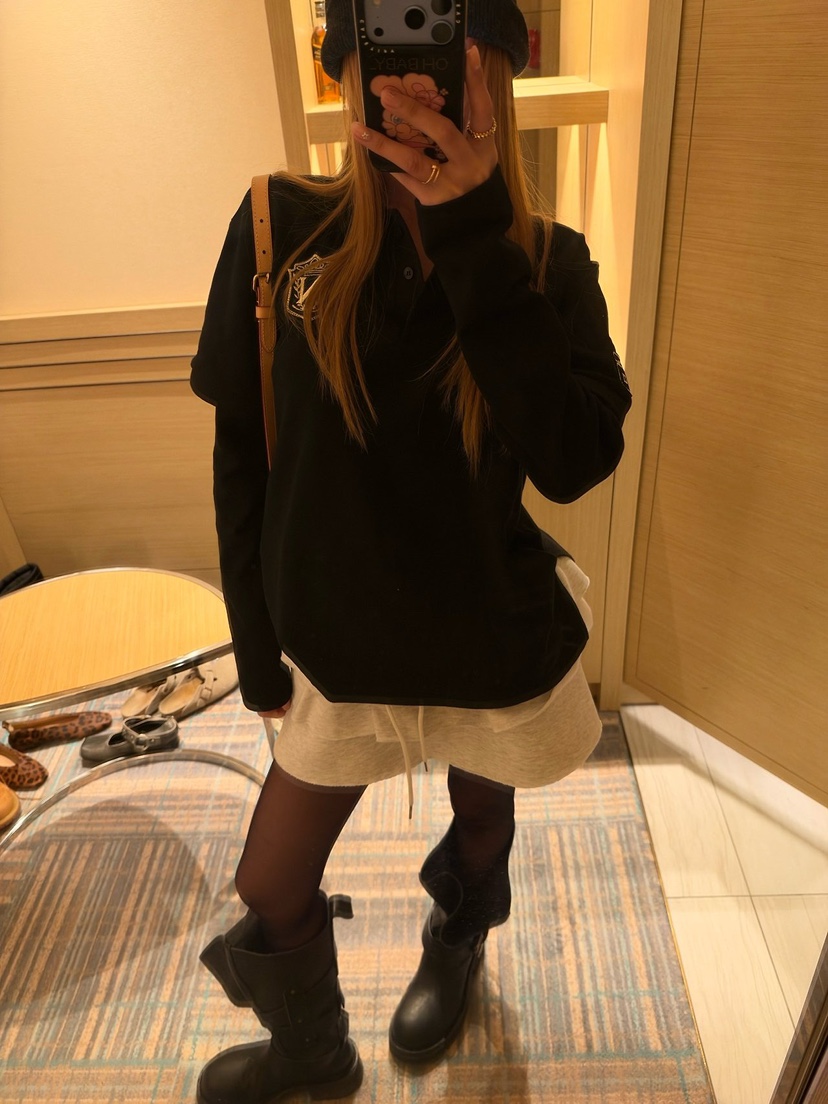 ZEROZERO東大門實拍女裝新款時尚推薦休閑真品長袖T恤翻領ZEROZERO長袖T恤