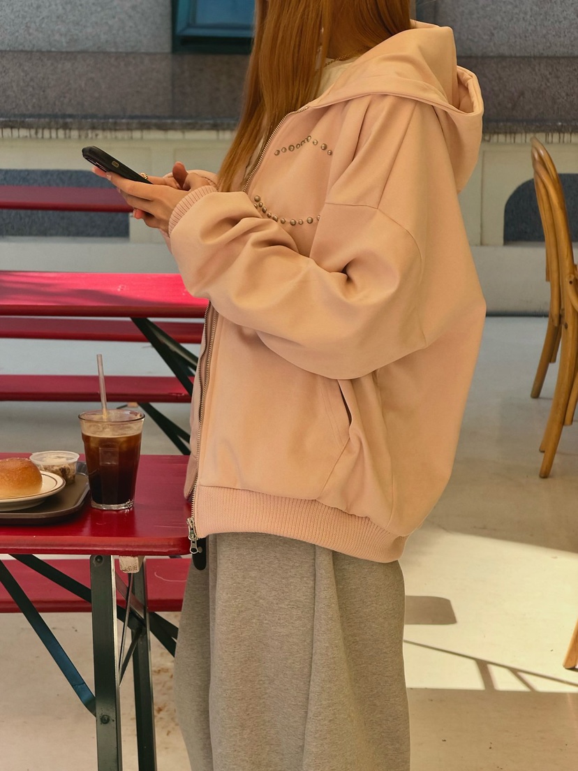 ZEROZERO東大門實拍女士新品推薦休閑真品人氣衛衣麂皮連帽ZEROZERO衛衣