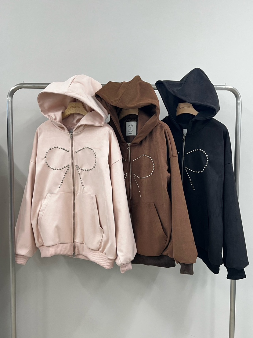ZEROZERO東大門實拍女士新品推薦休閑真品人氣衛衣麂皮連帽ZEROZERO衛衣