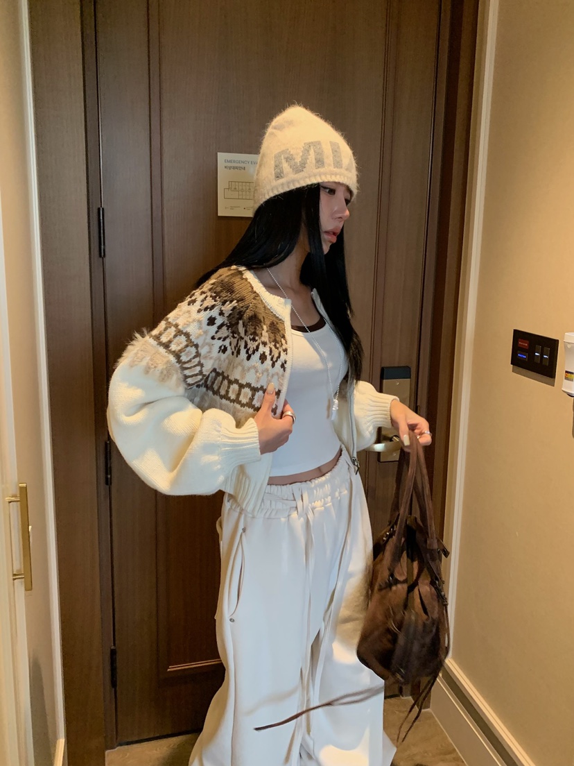 BADCALM東大門代購女裝新品人氣熱賣真品推薦休閑開衫北歐BADCALM開衫