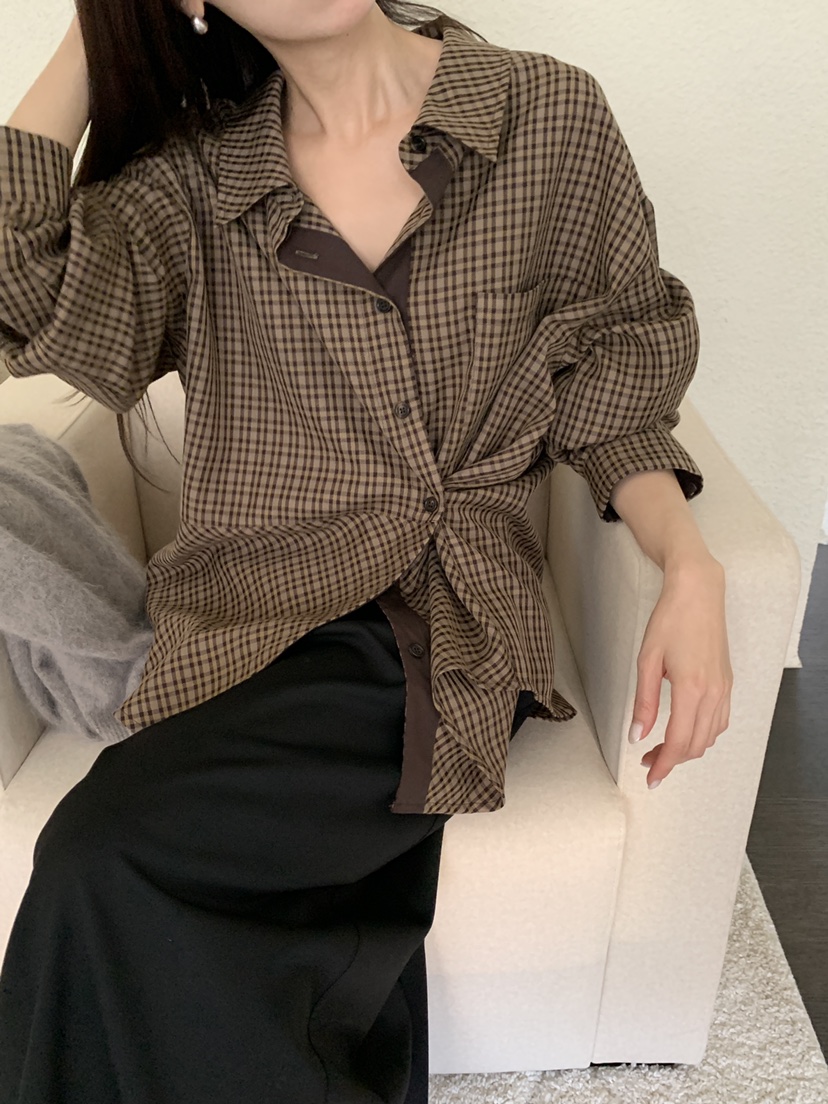ATHEA東大門直郵女裝新款休閑人氣推薦時尚真品襯衫蕾絲衫ATHEA襯衫/蕾絲衫圖色1