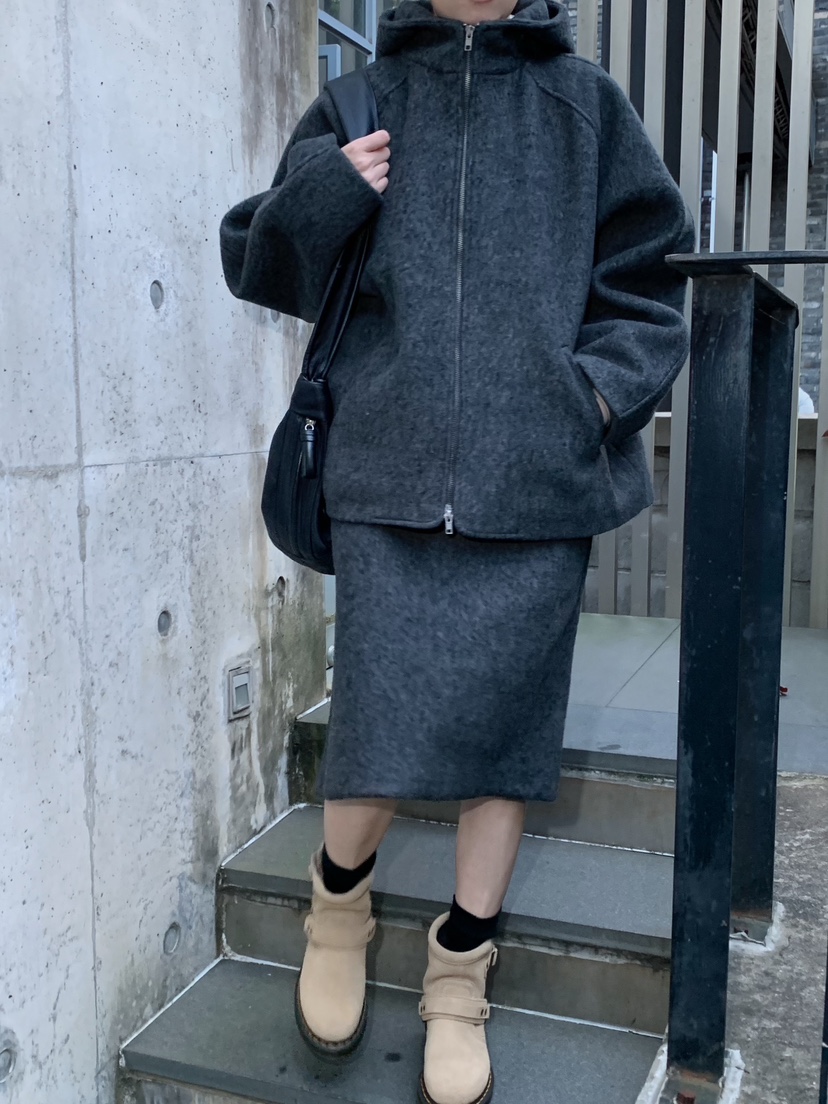 MOMENTUM東大門實拍女士新款時尚休閑推薦夾克拉鏈連帽衫MOMENTUM夾克