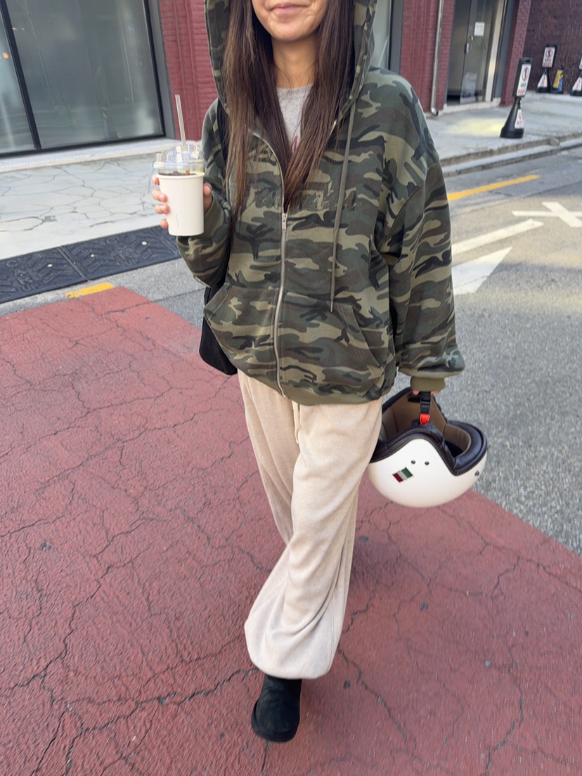 SUNDER MARKET韓國直郵女士新品人氣推薦休閑真品夾克迷彩SUNDER MARKET夾克圖色1