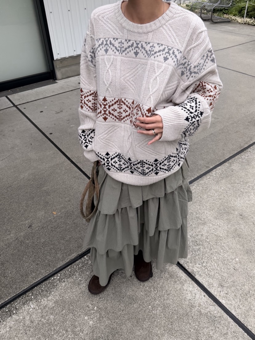 SUNDER MARKET東大門代購女士新品熱賣真品人氣休閑針織衫SUNDER MARKET針織衫