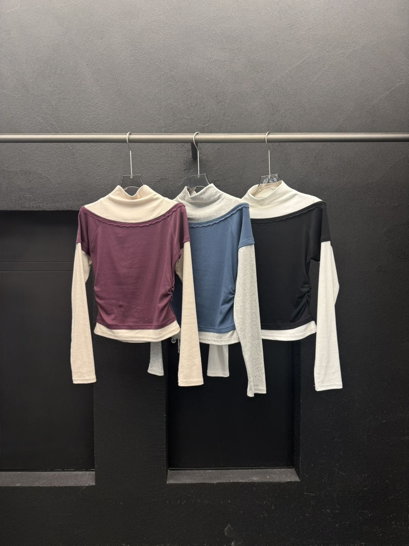 AB東大門代購女士新款推薦熱賣時尚人氣真品休閑長袖T恤AB長袖T恤