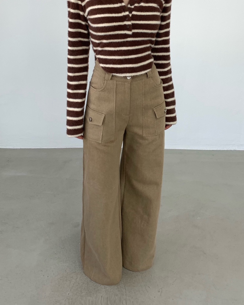2TWO MOON韓國代購女士新品真品時尚人氣休閑休閑褲口袋2TWO MOON休閑褲