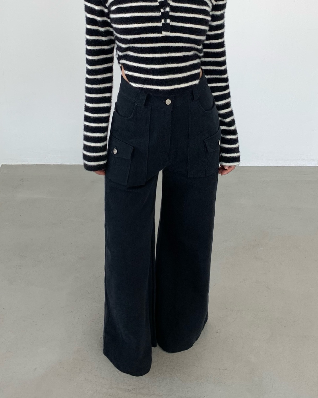 2TWO MOON韓國代購女士新品真品時尚人氣休閑休閑褲口袋2TWO MOON休閑褲