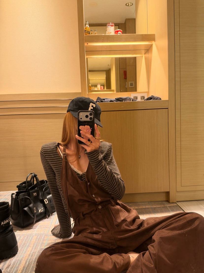 ZEROZERO東大門實拍女裝新款熱賣長袖T恤不含內搭開衫條紋ZEROZERO長袖T恤
