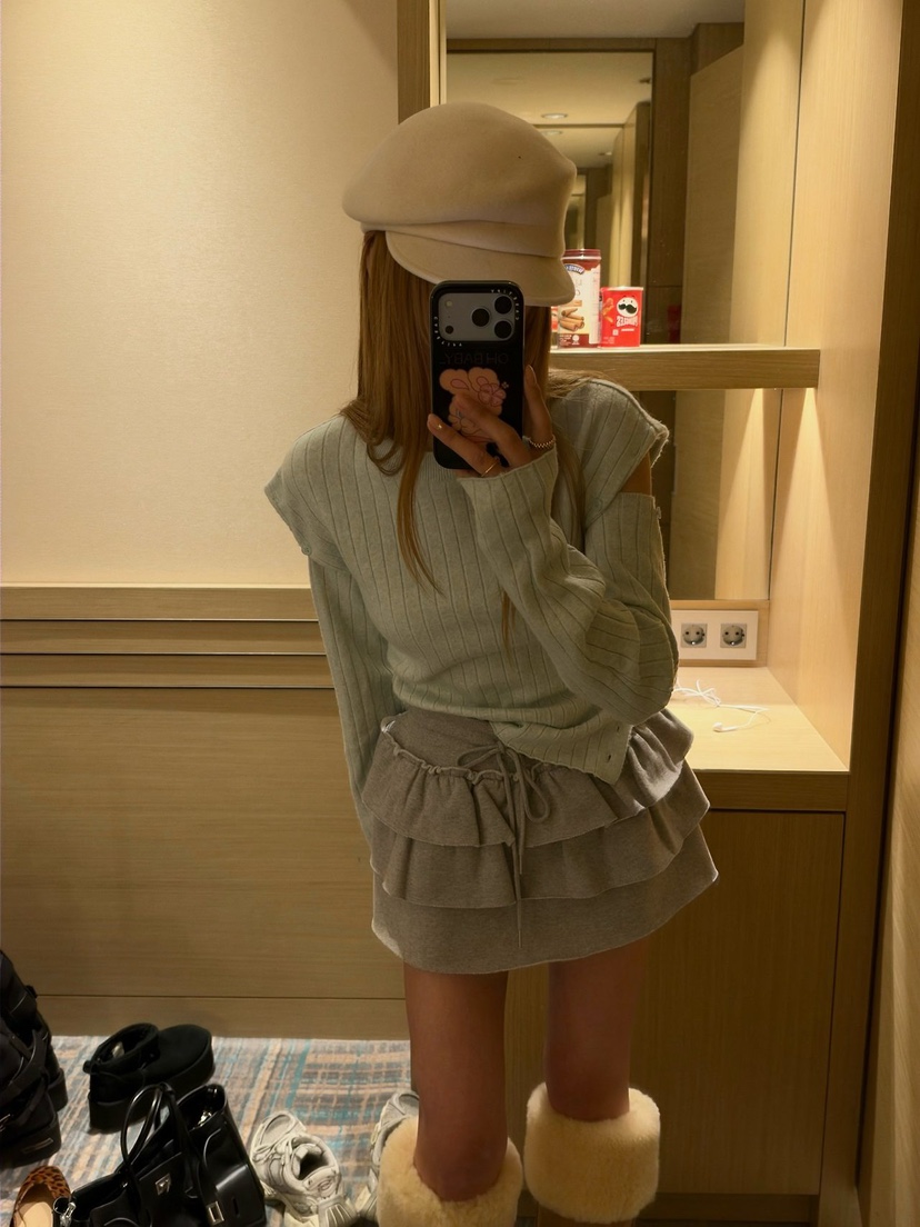 ZEROZERO韓國直郵女士新品休閑人氣真品熱賣推薦裙褲層疊ZEROZERO裙褲