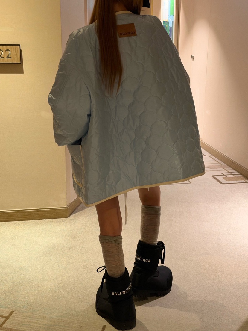 ZEROZERO韓國直郵女士新款休閑熱賣時尚人氣真品夾克絎縫ZEROZERO夾克