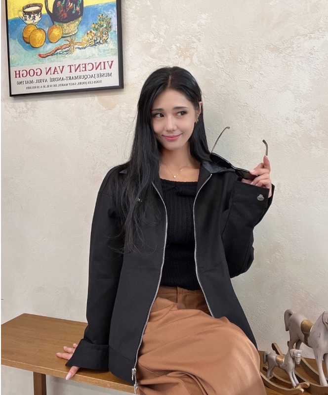 PAIRING東大門實拍女士新款真品時尚推薦熱賣人氣休閑夾克PAIRING夾克圖色3