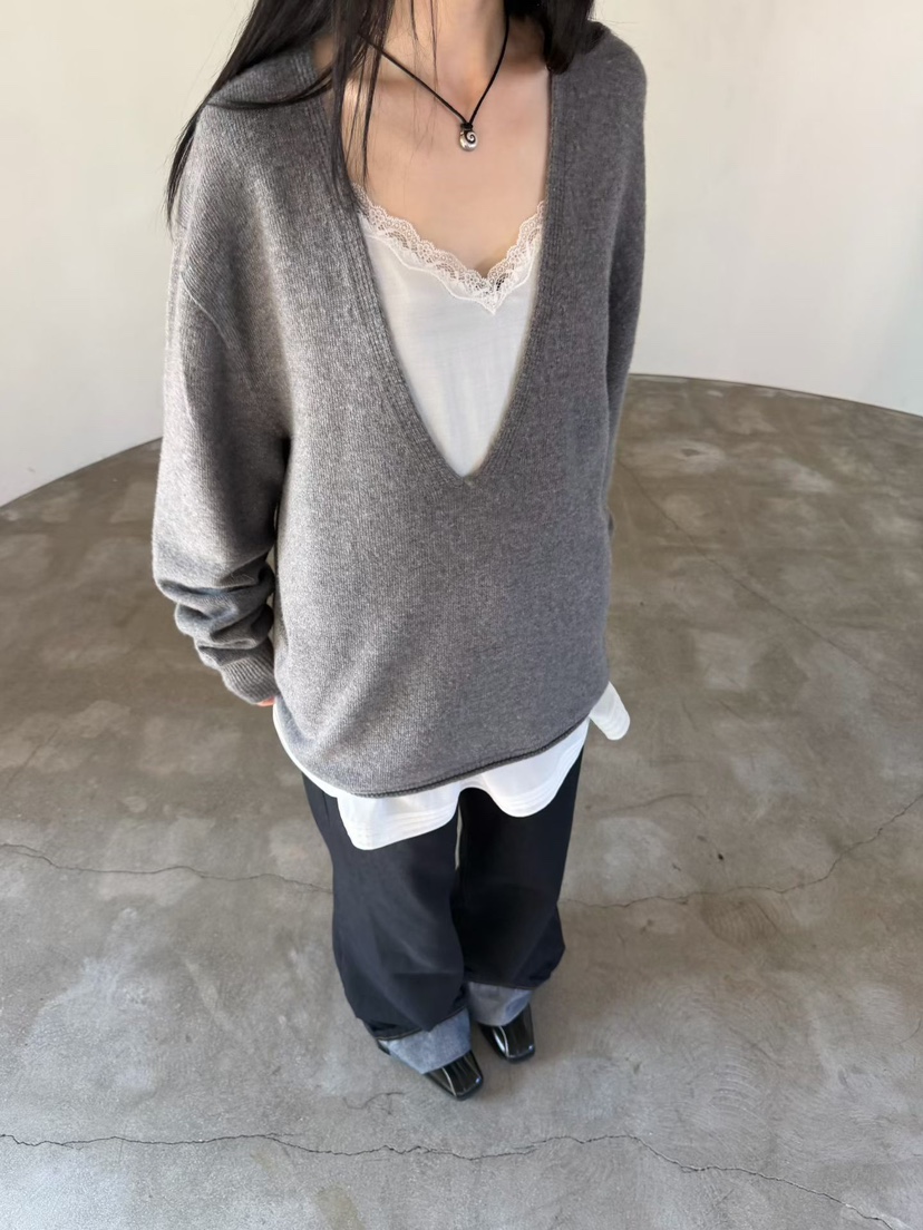 ARKIE/TAF韓國代購女裝新品休閑時尚連衣裙莫代爾蕾絲褶裥ARKIE/TAF連衣裙