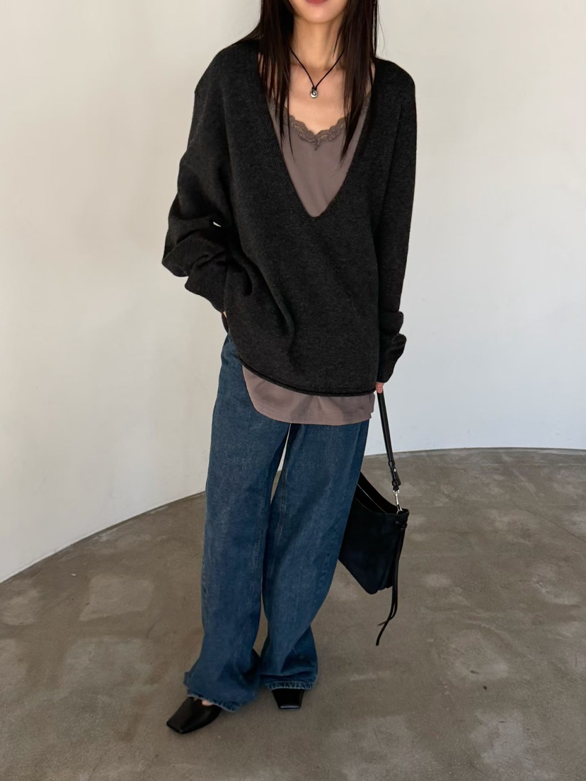 ARKIE/TAF韓國代購女裝新品休閑時尚連衣裙莫代爾蕾絲褶裥ARKIE/TAF連衣裙