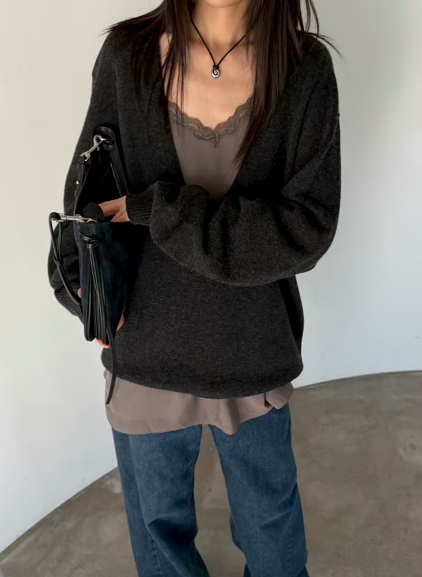 ARKIE/TAF韓國代購女裝新品休閑時尚連衣裙莫代爾蕾絲褶裥ARKIE/TAF連衣裙