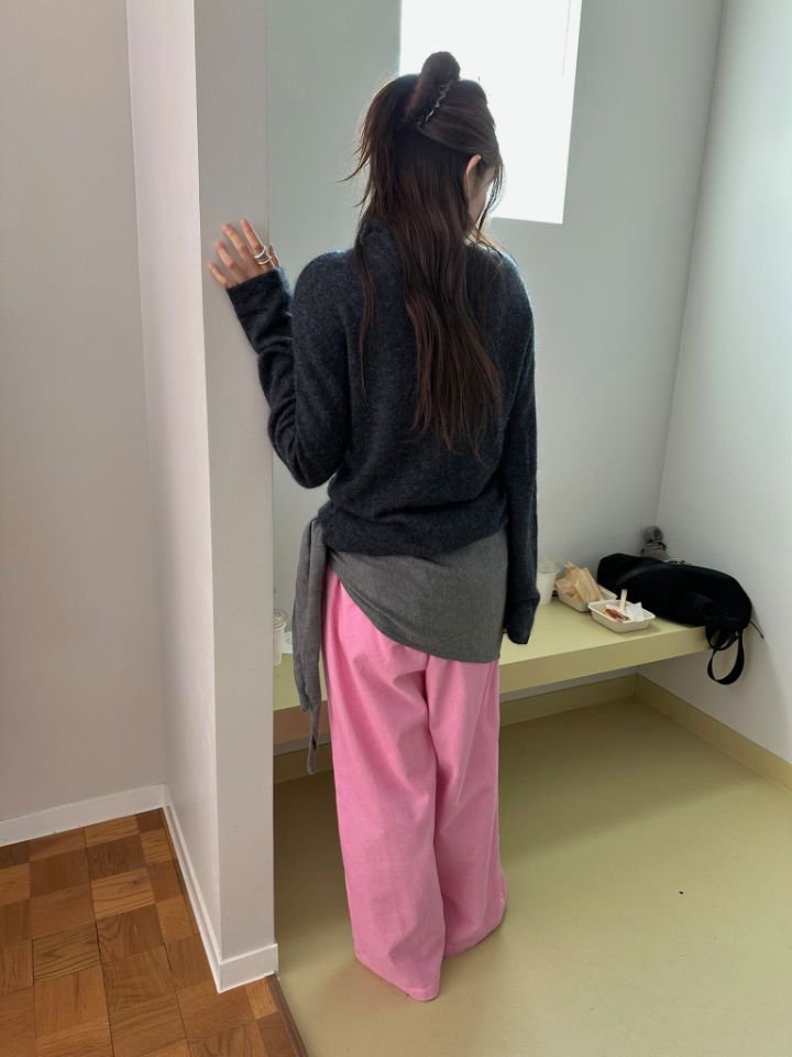 MARE韓國代購女士新款休閑人氣真品推薦休閑褲燈芯絨水洗MARE休閑褲