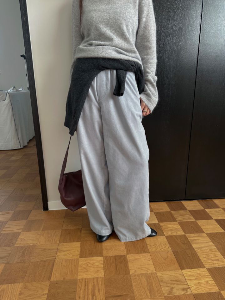 MARE韓國代購女士新款休閑人氣真品推薦休閑褲燈芯絨水洗MARE休閑褲