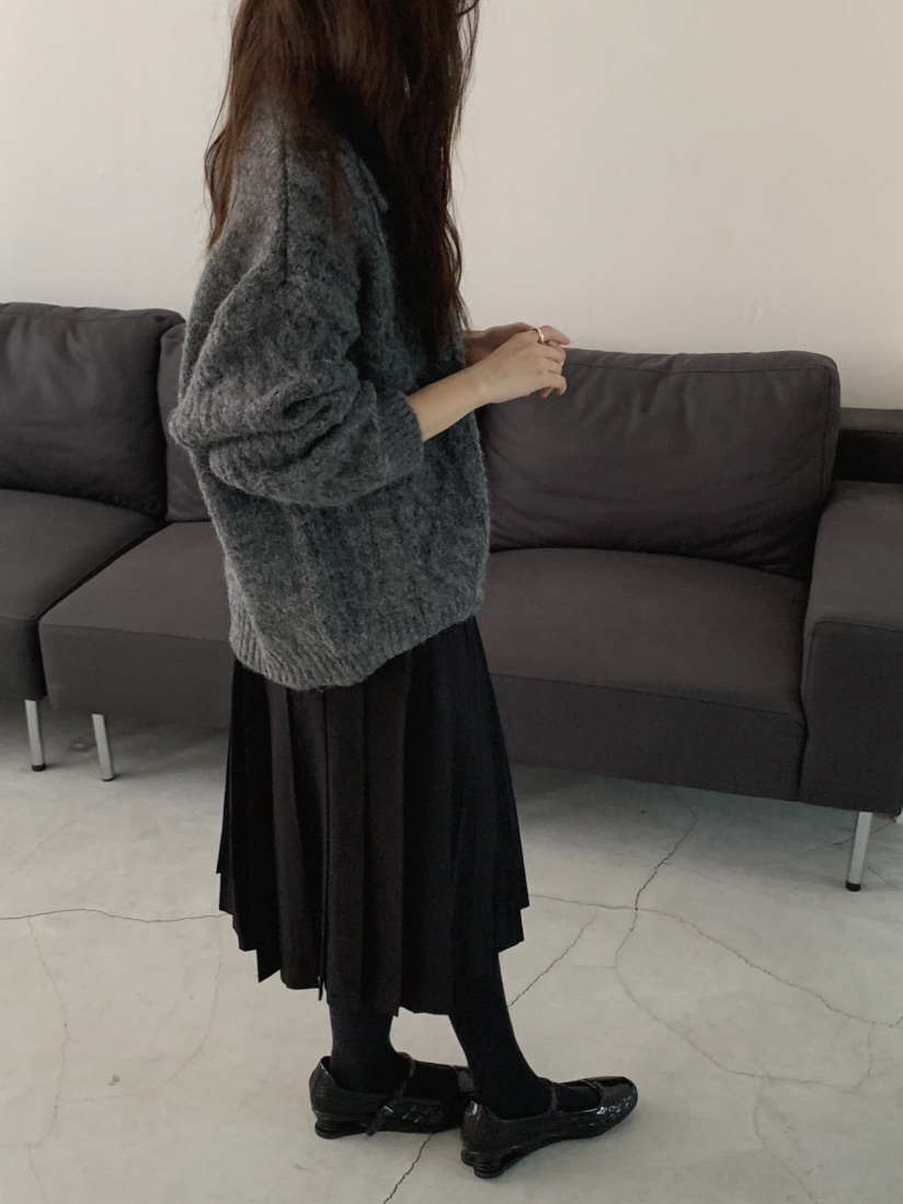MOSMOS東大門代購女裝新款時尚真品人氣推薦開衫針織拉鏈MOSMOS開衫