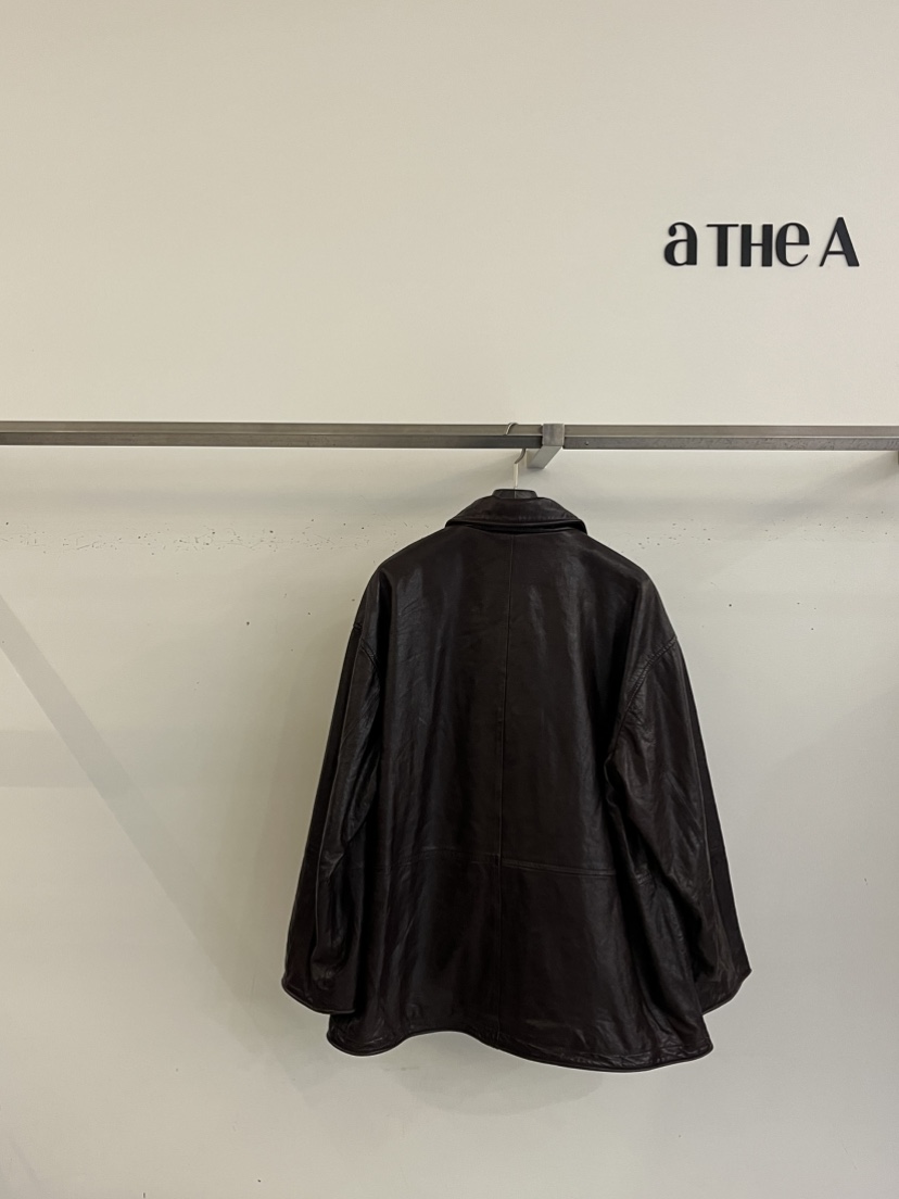 ATHEA東大門實拍女裝新款時尚真品熱賣人氣推薦休閑皮衣羊皮ATHEA皮衣