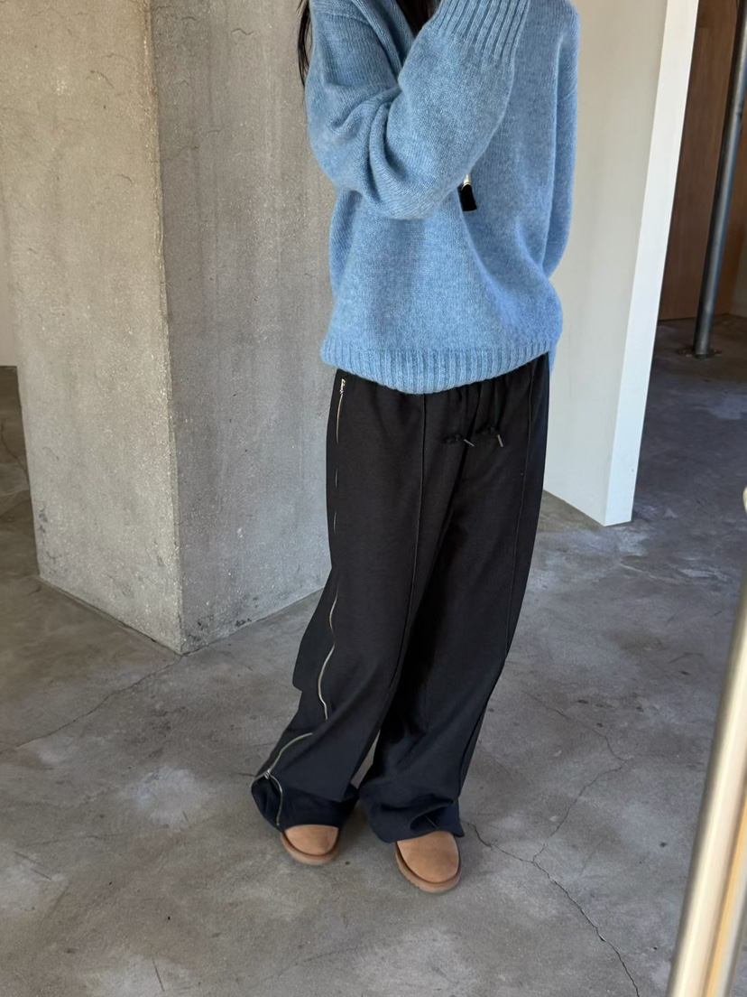 ARKIE/TAF東大門直郵女裝新款人氣熱賣推薦時尚休閑褲拉鏈ARKIE/TAF休閑褲
