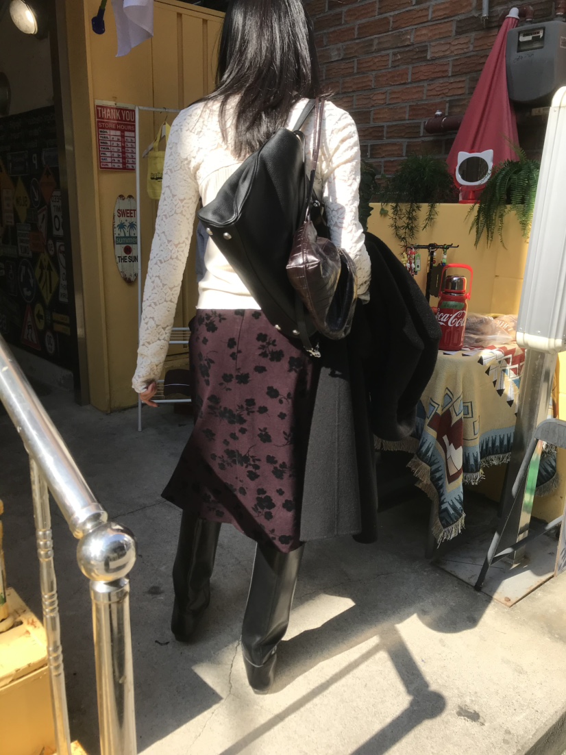 LOFN東大門直郵女裝新款人氣真品時尚熱賣休閑半身裙中短裙LOFN半身裙/中短裙