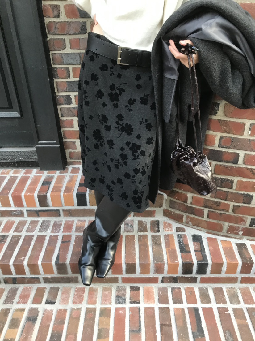LOFN東大門直郵女裝新款人氣真品時尚熱賣休閑半身裙中短裙LOFN半身裙/中短裙