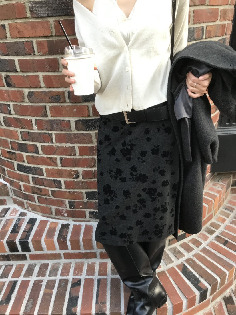 LOFN東大門直郵女裝新款人氣真品時尚熱賣休閑半身裙中短裙LOFN半身裙/中短裙