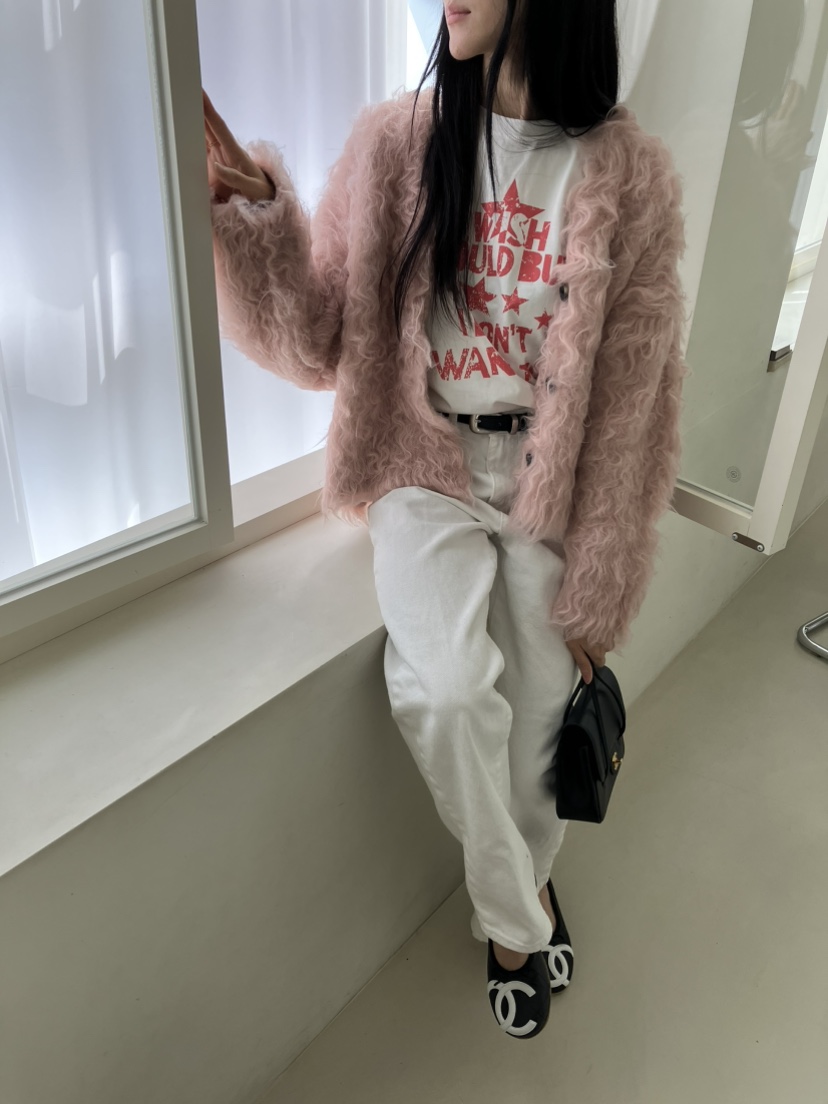PIN-UP韓國直郵女士新品推薦時尚休閑真品人氣熱賣開衫開衫PIN-UP開衫
