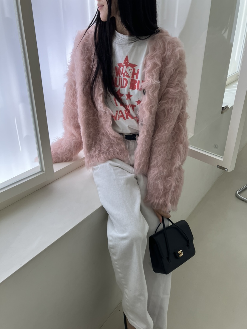 PIN-UP韓國直郵女士新品推薦時尚休閑真品人氣熱賣開衫開衫PIN-UP開衫