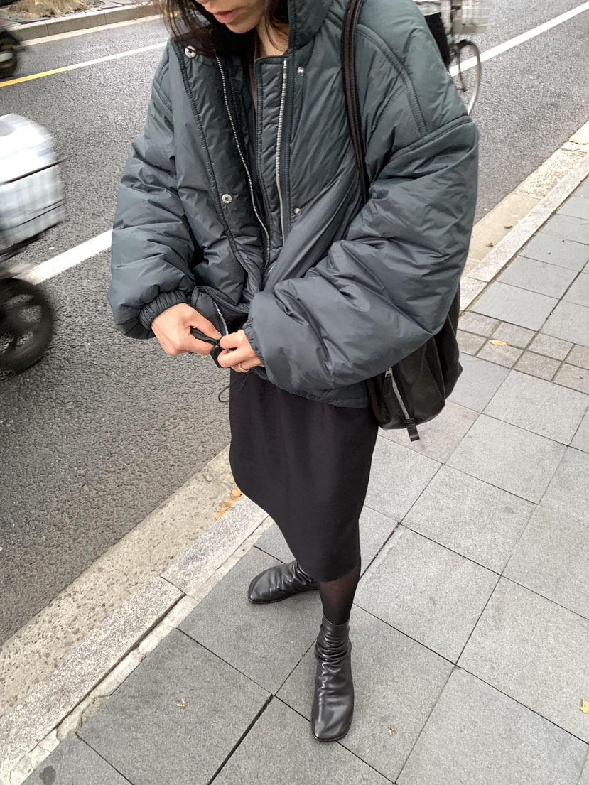 ROMANTICIZE東大門代購女裝新款時尚推薦熱賣短款棉服羽絨服ROMANTICIZE短款棉服