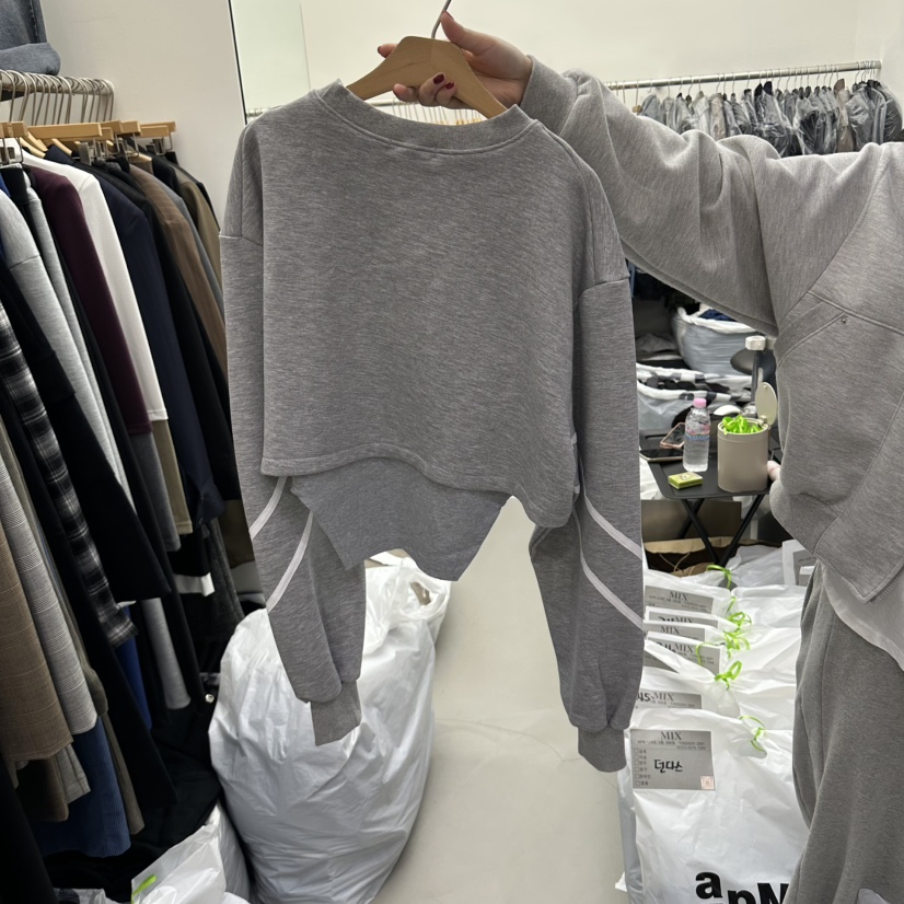 MIX-L東大門直郵女士新品真品人氣熱賣推薦休閑衛衣加絨MIX-L衛衣