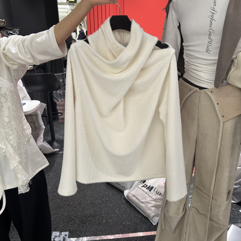 RARE CLOSET東大門直郵女士新品熱賣人氣襯衫蕾絲衫安哥拉RARE CLOSET襯衫/蕾絲衫圖色1